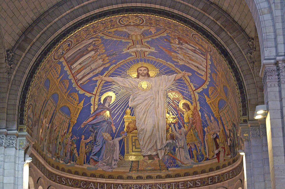 The Christ in Glory mosaic